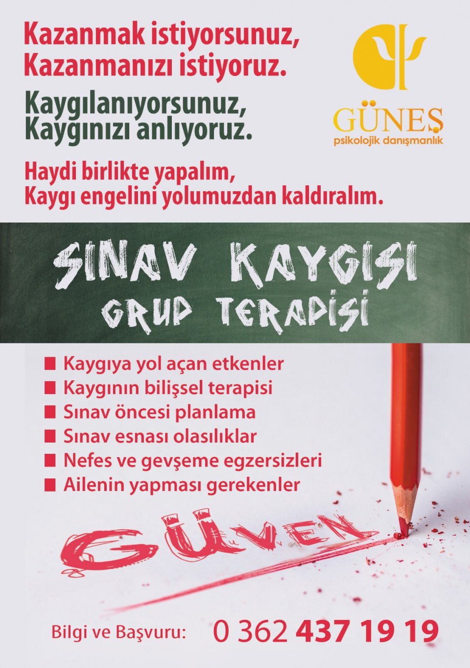 Sınav Kaygısı Grup Terapisi